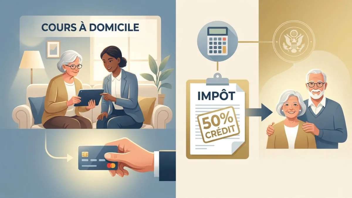 Le crédit d'impôt 50 % : comment ça marche concrètement.